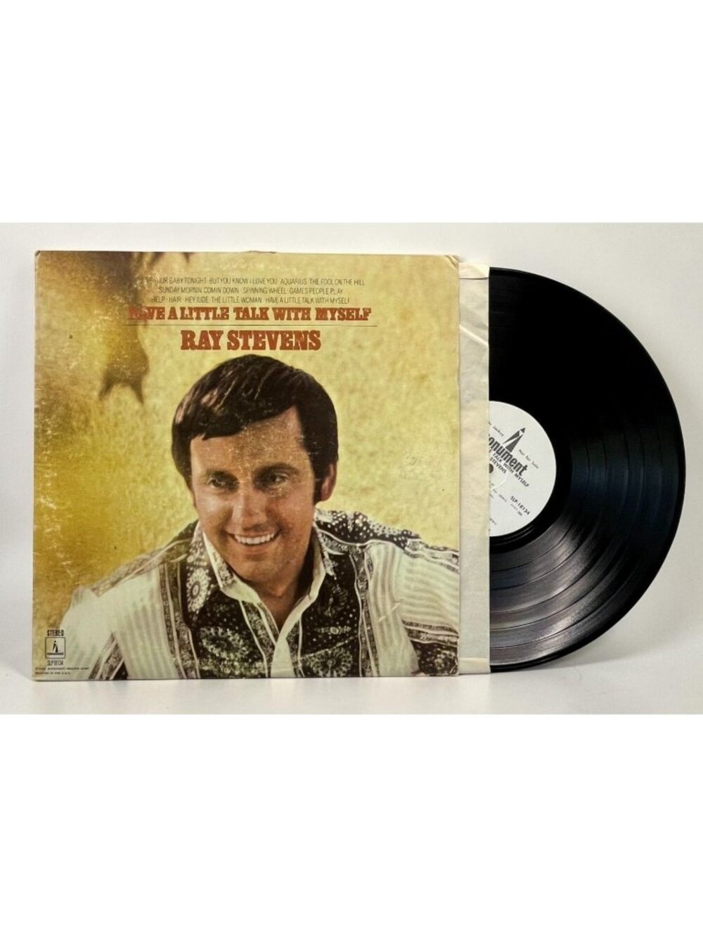 Ray Stevens Have a Little Talk with Myself Vinyl LP Promo 60s Rock Pop Monument